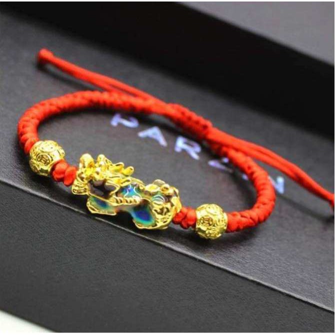 HOT Vòng tay Tỳ hưu đổi màu - phong thủy - mang tài lộc cho người đeo - may mắn - tài lộc