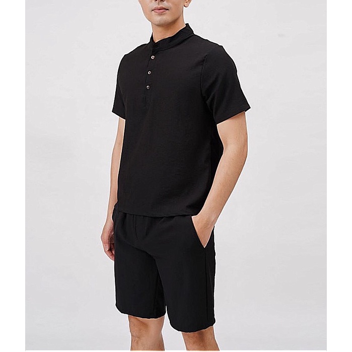 Bộ đồ nam - Mặc đi du lịch, mặc ở nhà hoặc đi chời đều cực đẹp. Chất liệu đũi tằm thái cao cấp, không co, không nhàu