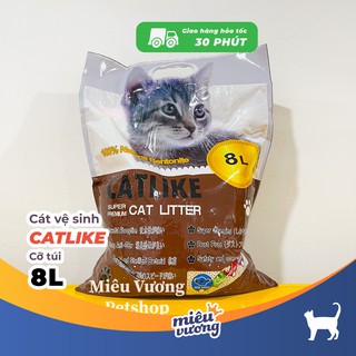 Cát vệ sinh cho mèo Catlike túi 8L