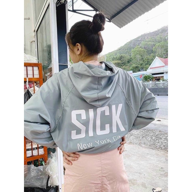 Áo khoác bigsize ❤️ 𝐗𝐀̉ 𝐊𝐇𝐎❤️ Áo khoác dù from ngắn qua rốn ( kèm hình thật )