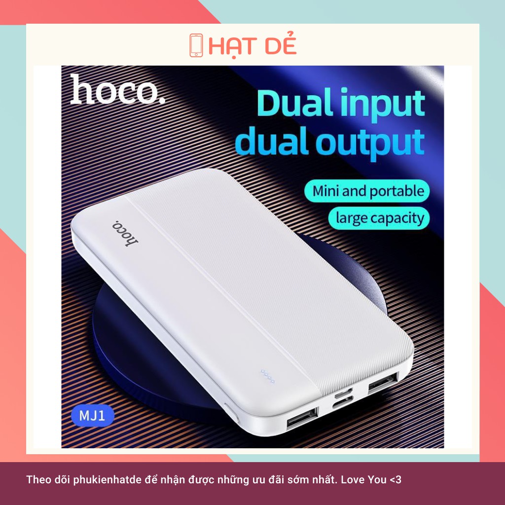 Sạc Dự Phòng Hoco MJ1 10.000 mAh cho Điện Thoại