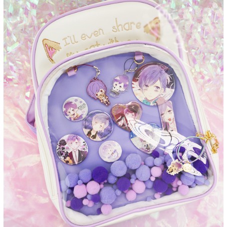 [ Tặng kim băng ] BALO ITABAG DOLL IDOL 20CM TAI MÈO