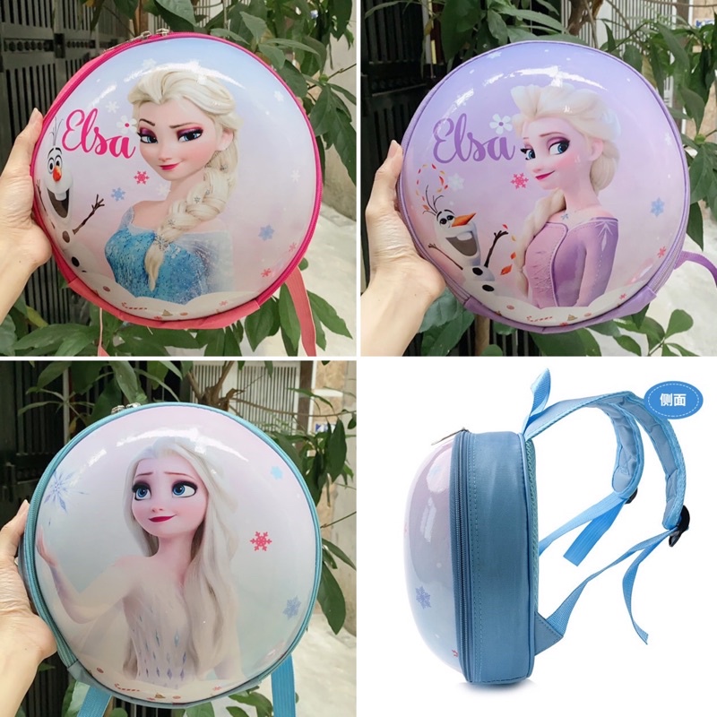 BALO MẪU GIÁO ELSA TRÒN CHO BÉ TỪ 0-6 TUỔI