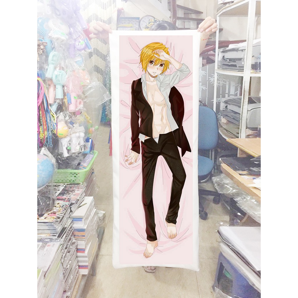 Gối ôm dài anime killua-zaoldyeck 1mx40cm có bông (Tặng 1 poster hoặc 1 huy hiệu)