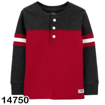 Áo thun tay dài Carter xuất xịn cho bé trai 4-45kg - BIGBABYSHOP