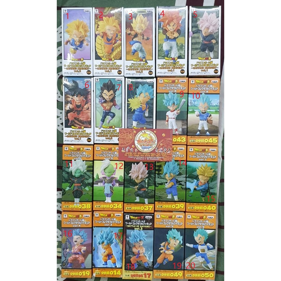 Tổng hợp Dragonball WCF các thể loại 4