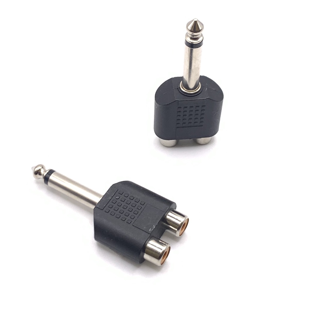 Jack 6 Ly Ra 2 AV LA-01 Giá Tốt - Jack 6 Ly Mono Ra 2 Hoa Sen Âm Chất Lượng - Lỗi 1 Đổi 1 Trong 7 Ngày