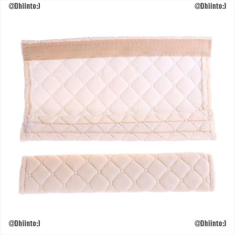 Set 2 đệm bọc dây đai an toàn xe đẩy em bé chất liệu mềm mại cao cấp