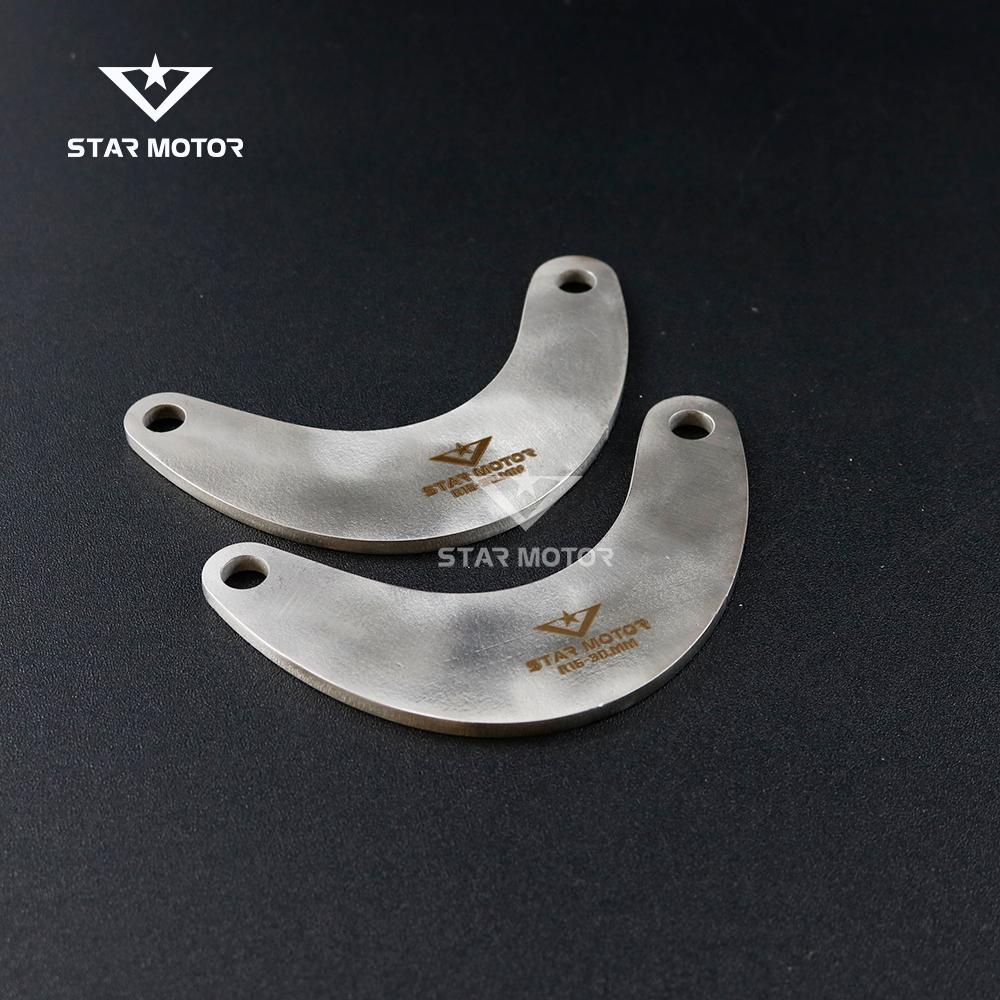 Pat/Pass hạ phuộc R15V3, Pass hạ chiều cao yên 3mm - 5mm dày 5li