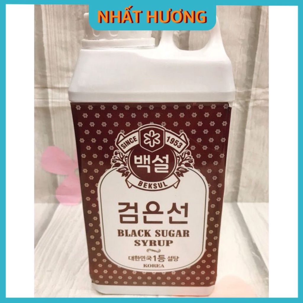 Nước Đường Đen Black Sugar Syrup 1kg