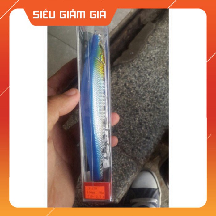 [Combo] [Combo] Mồi cá giả size 13cm 40g +13 cm 25g Mồi cá giả câu lure, câu biển, hồ lớn [Giá rẻ] [Giá rẻ]