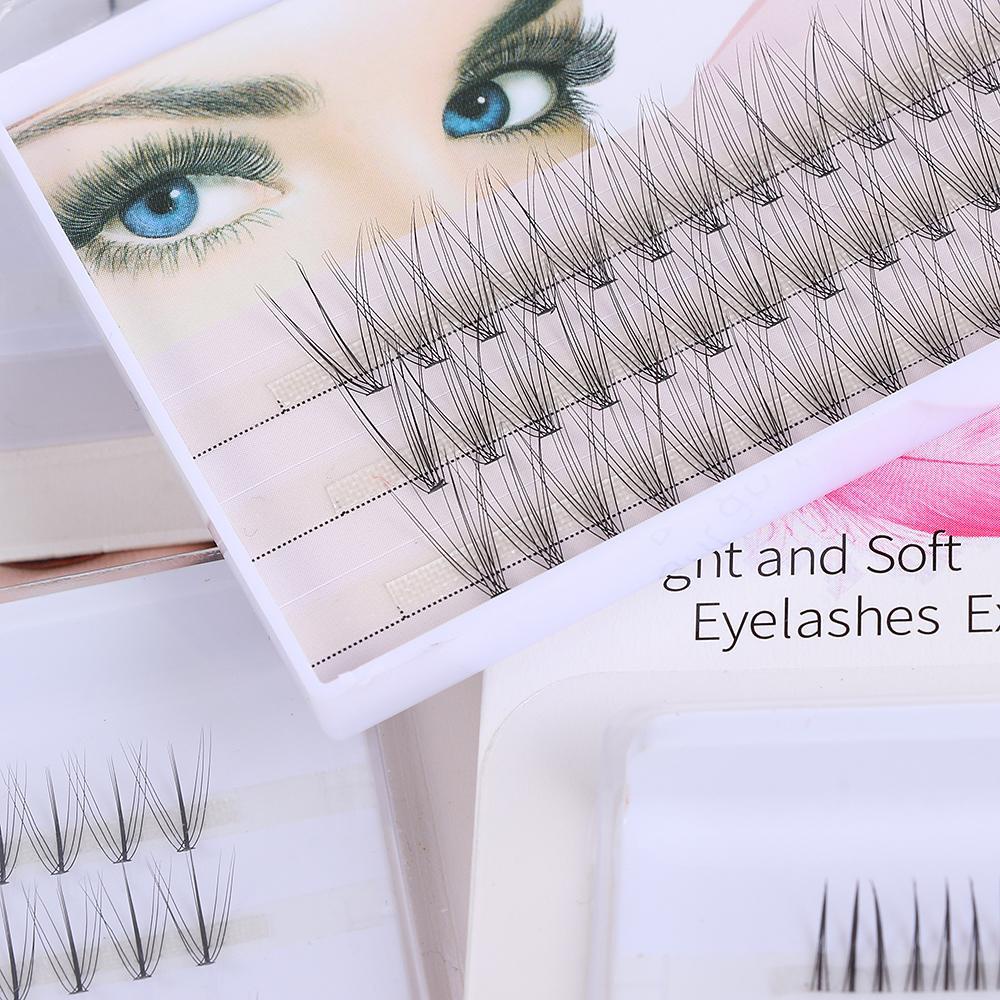 WATTLE Cụm Lông Mi Giả Mềm Mại Tự Nhiên DIY