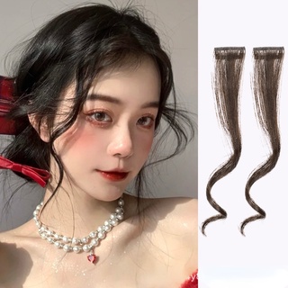 Bộ Tóc Giả Nữ Mái Xéo Tự Nhiên