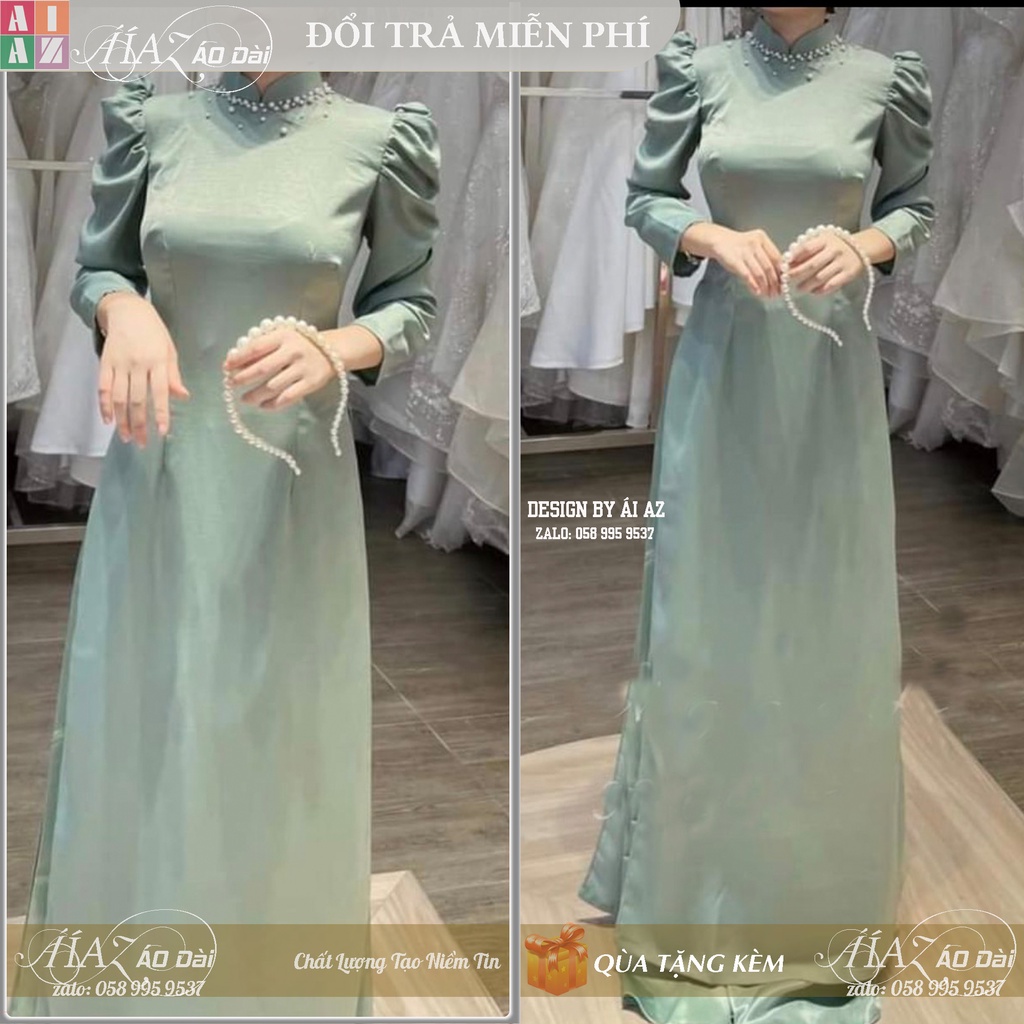 Áo Dài Bê Tráp Cô Dâu Chú Rể Nam Nữ Cách Tân BC04