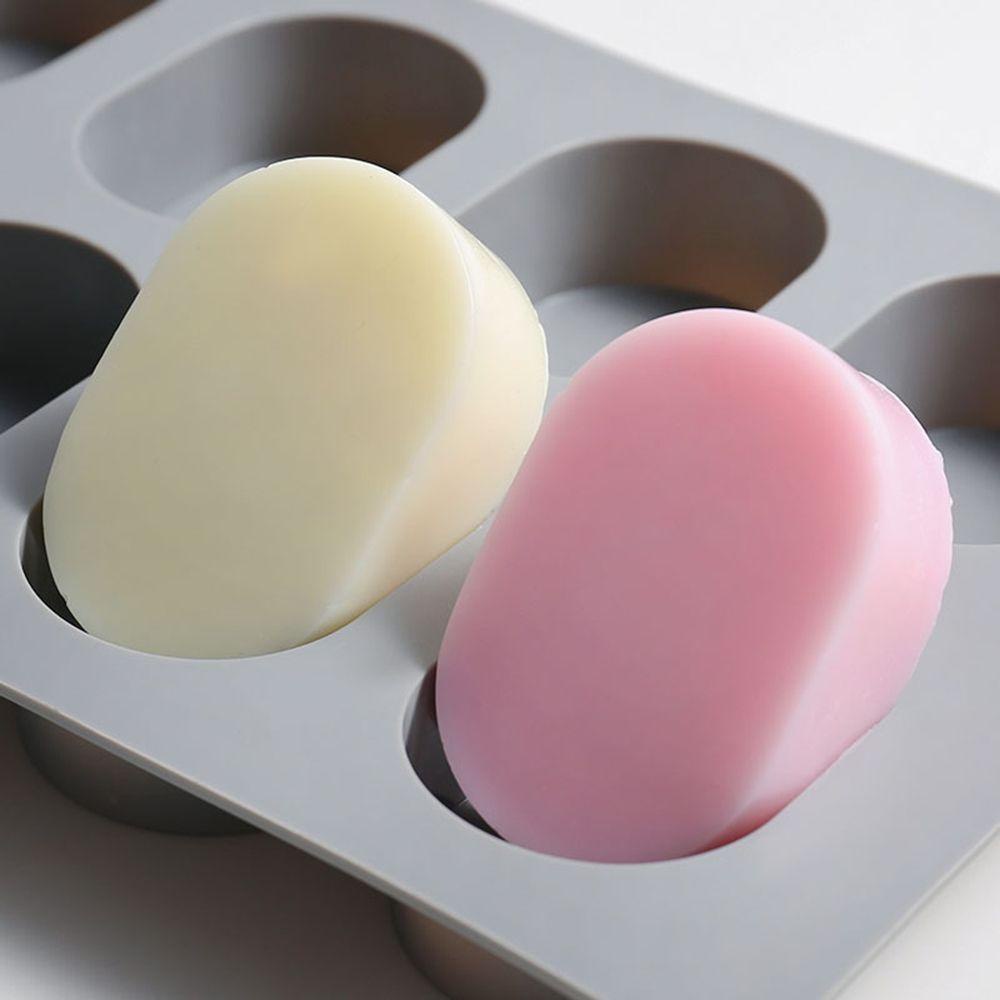 Khuôn Silicone 24 Ngăn Hình Oval Làm Xà Phòng Handmade DIY