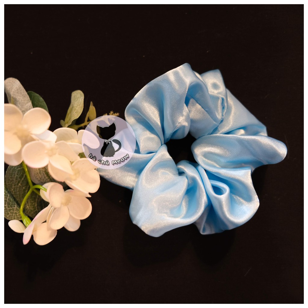 Dây cột tóc - Đồ cột tóc phong cách Vintage - Scrunchies dễ thương