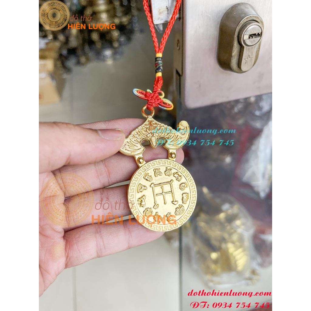 Dây Treo Cửu Tinh Treo Oto-Dây Treo 12 Con Giáp Bát Quái