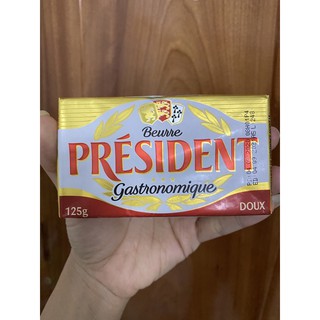 Bơ President thỏi 125g