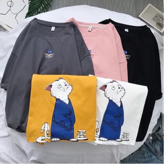 [ Có Ảnh Thật ] Áo thun unisex tay lỡ form rộng - phông kungfu panda