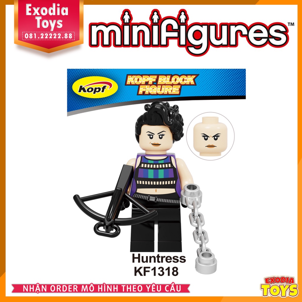 Xếp hình Minifigure DC Comics Birds of Prey: Cuộc lột xác của Harley Quinn - Đồ Chơi Lắp Ghép Sáng Tạo - KF6113
