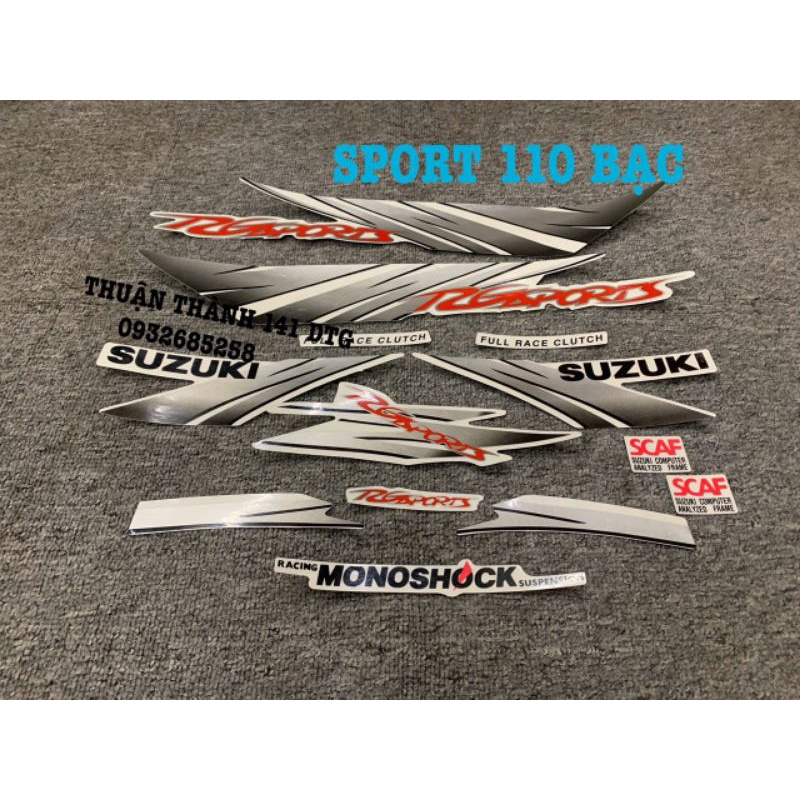 Tem sport 110 Xương Cá - Xipo