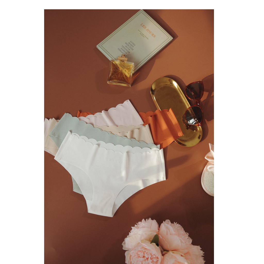 Quần Lót Đúc Su Không Đường May viền sóng 1033