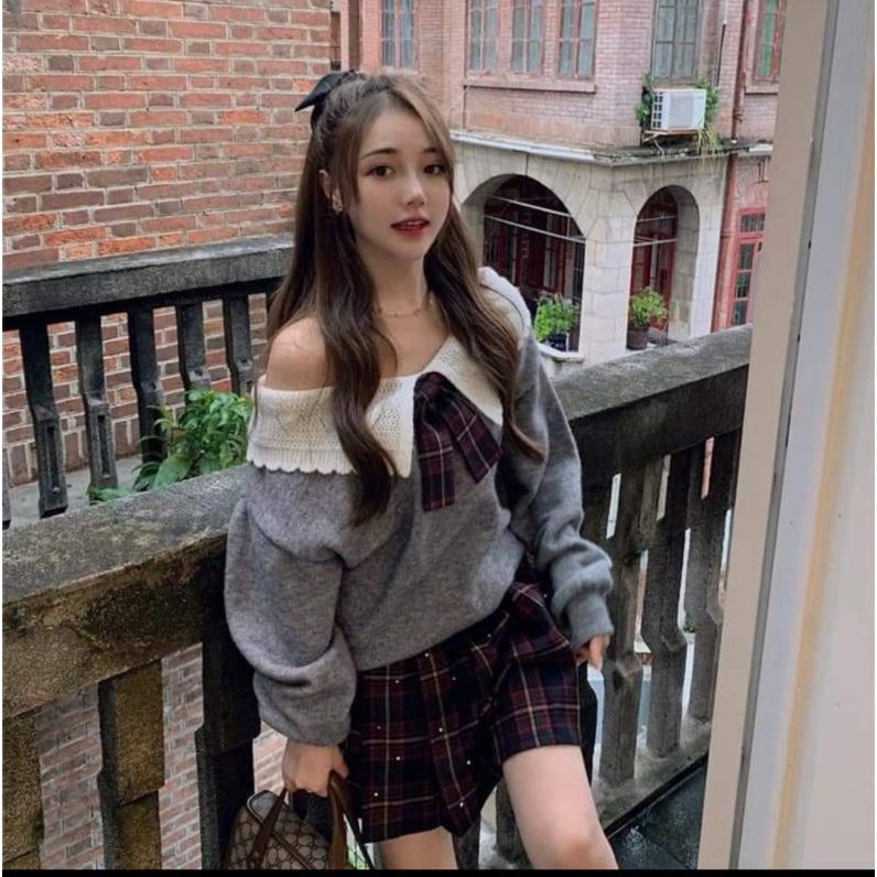 SET TIỂU THƯ CHÂN VÁY TENNIS