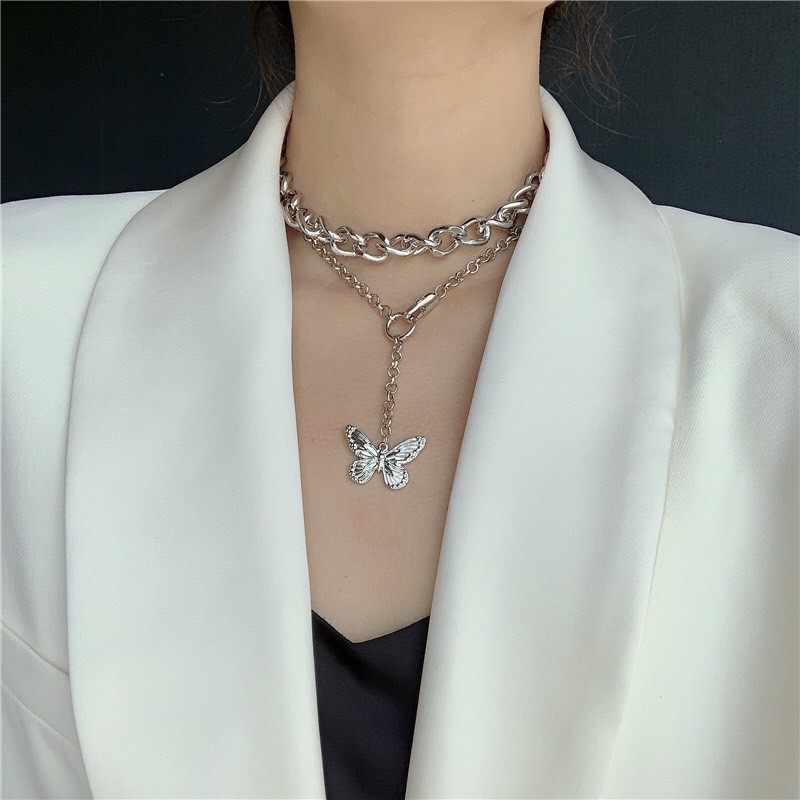 Chocker/vòng cổ 2 kiểu xếp tầng DCX42