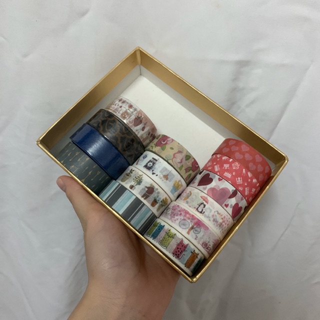 Băng keo washi tape 15mm x 5m