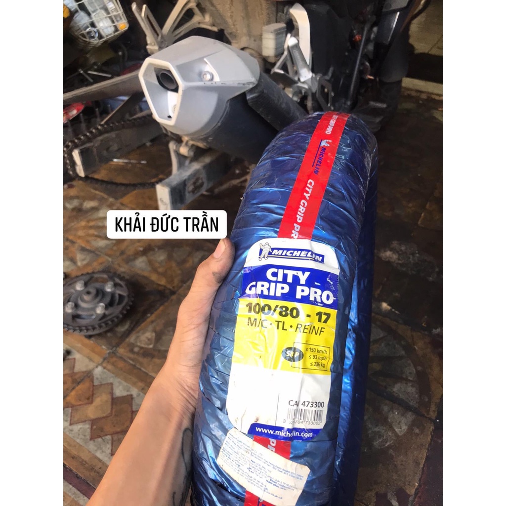 Vỏ xe MICHELIN City Grip-pro không ruột các dòng xe - MCL