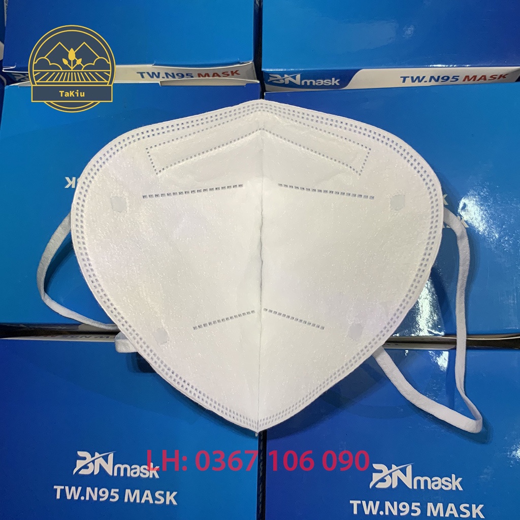 Khẩu Trang N95 Chính Hãng BN Mask 5 Lớp Kháng Khuẩn Hộp 20 Cái