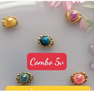 combo 5 viên đá trang trí móng tay
