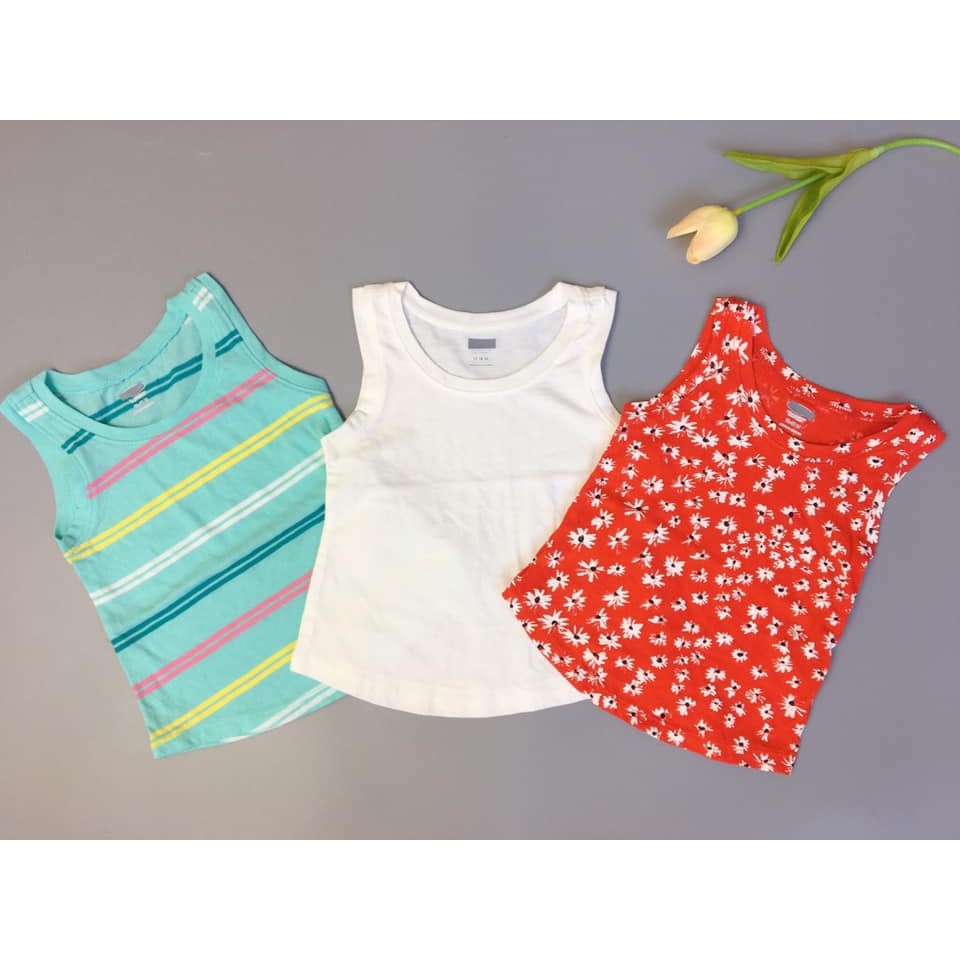 áo ba lỗ bé gái Old navy nhiều màu