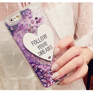 Ốp iphone 6/6plus/7/7plus nhũ tim