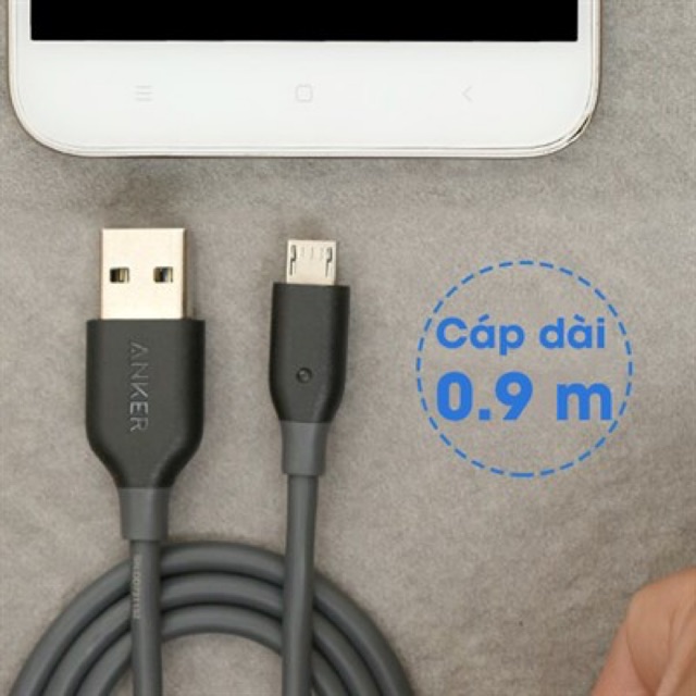 Cáp Micro 0.9m Anker A8132