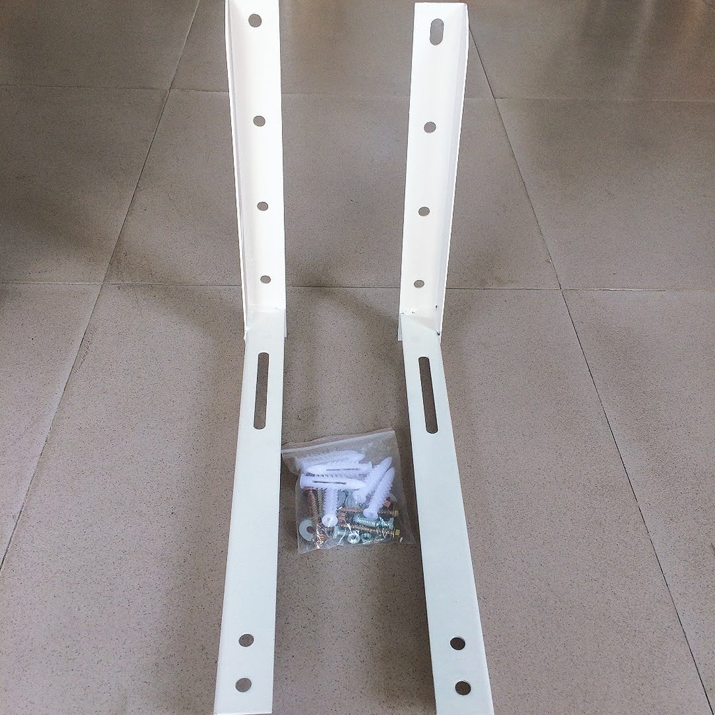 Eke máy lạnh, giá đỡ cục nóng máy lạnh, loại 4 tấc, 4 tấc 5 cho máy lạnh 1 ngựa - 2 ngựa, sắt dày siêu chắc chắn, bền