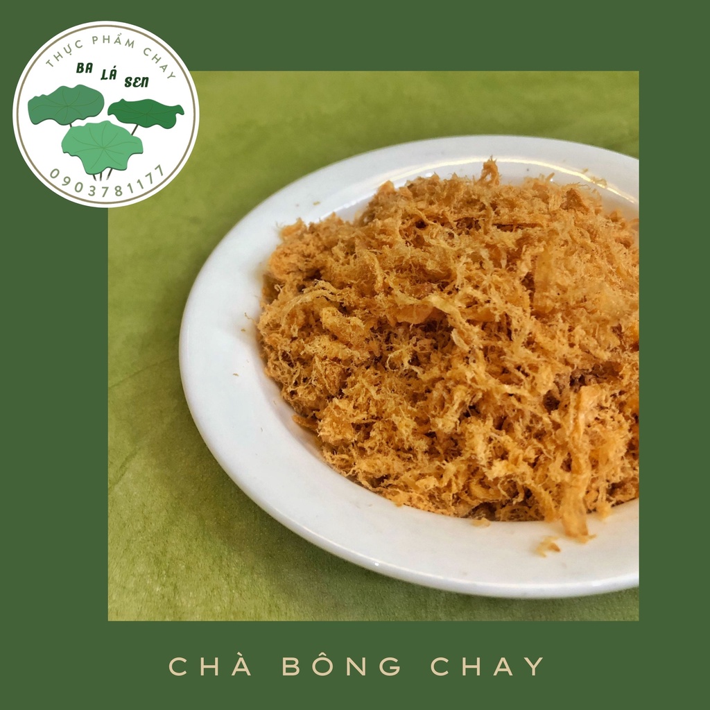 Chà bông thịt sợi chay Âu Lạc chế biến sẵn đóng hộp bảo quản lâu 100gr