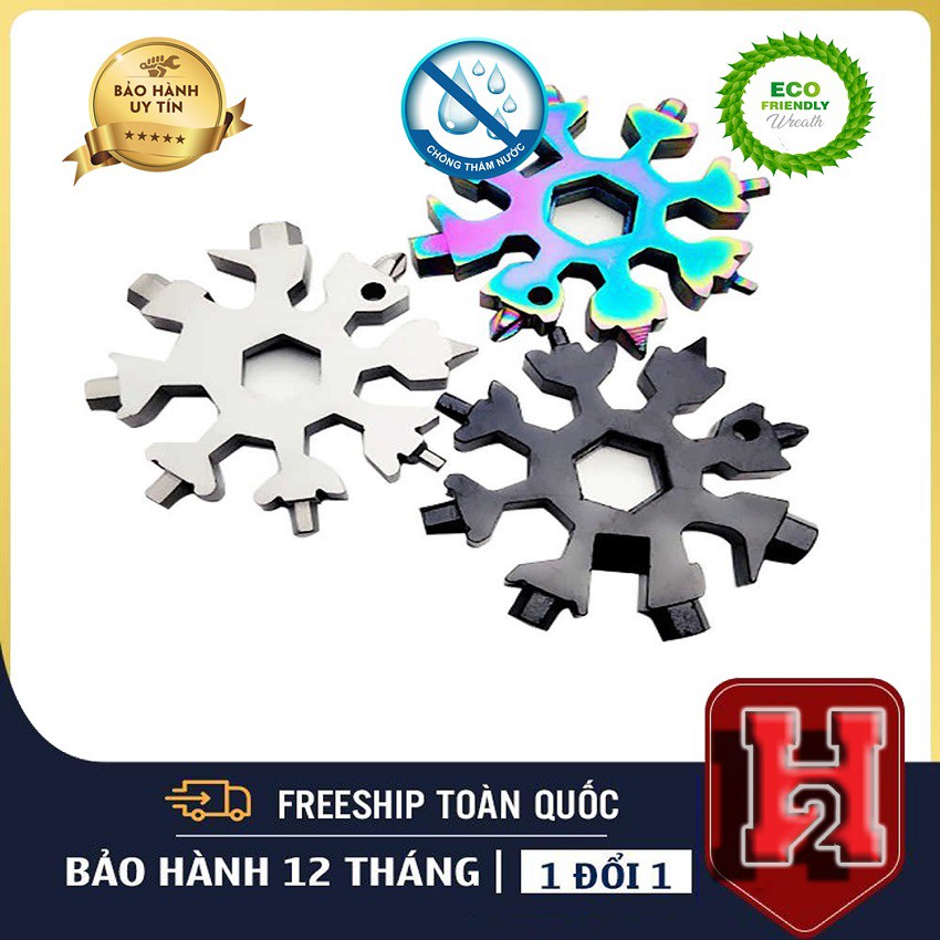 ❤️FREE SHIP❤️Cờ Lê Bông Tuyết Đa Năng, Cờ Lê Đa Năng 18 Trong 1, Chất Liệu Thép Cứng, Siêu Bền