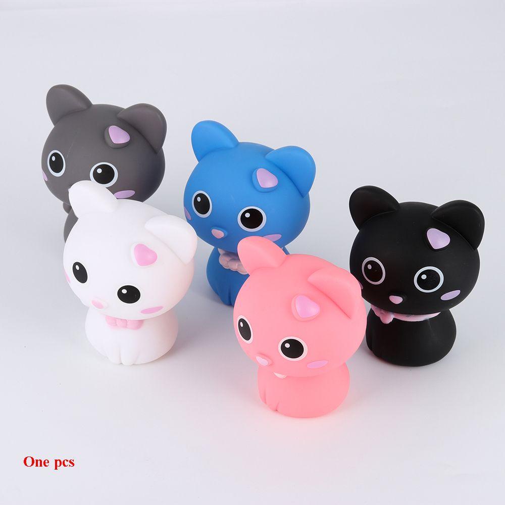 MAYSHOW Búp Bê Nhựa Hình Mèo Lắc Đầu Dễ Thương Trang Trí Nội Thất Xe Hơi