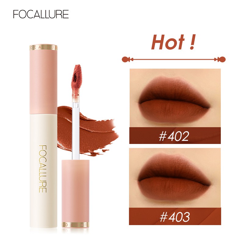 Son môi FOCALLURE 24g màu nhung mịn lên màu đẹp