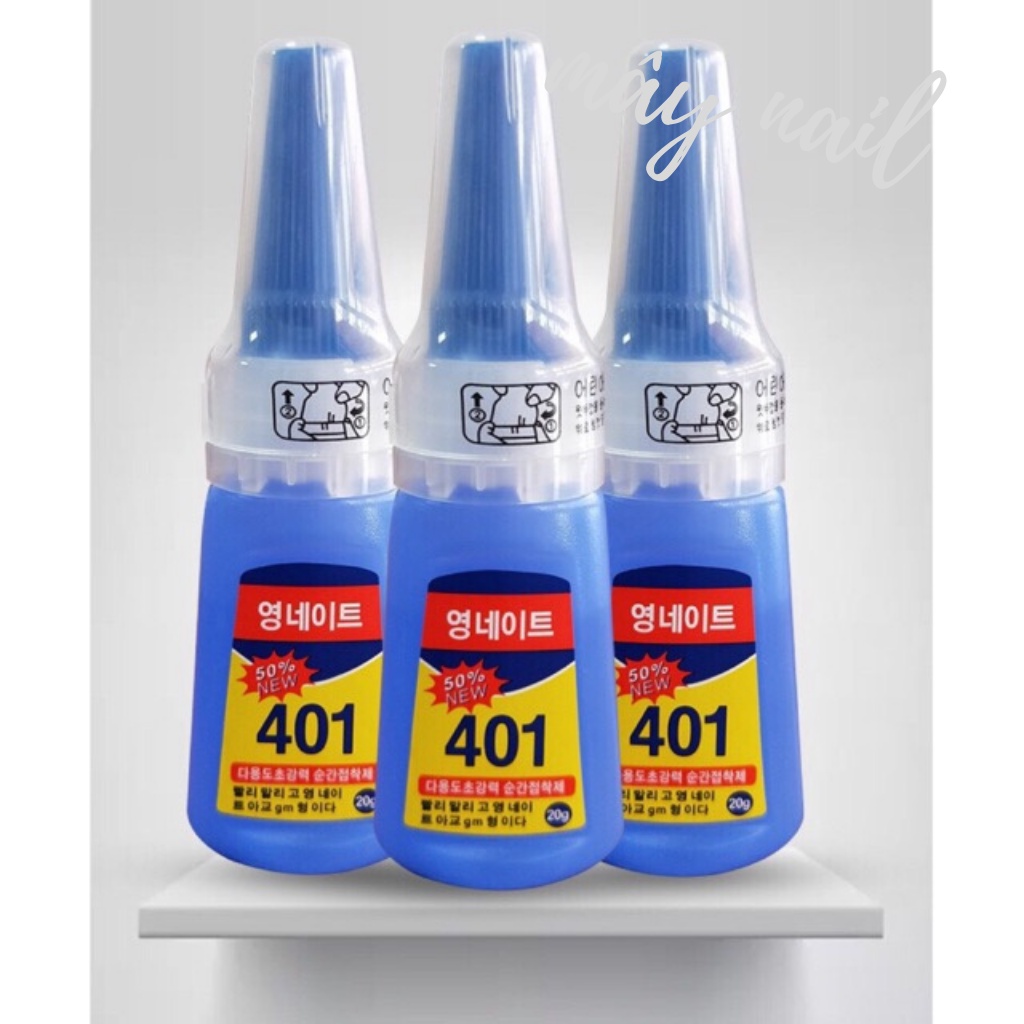 Keo 401 chuyên gắn móng, đá, phụ kiện