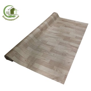 Simili trải sàn vân gỗ màu xám nhạt mẫu mới -  bề mặt có vân nhám như gỗ thật