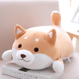 Thú nhồi bông hình chó Shiba Inu đáng yêu
