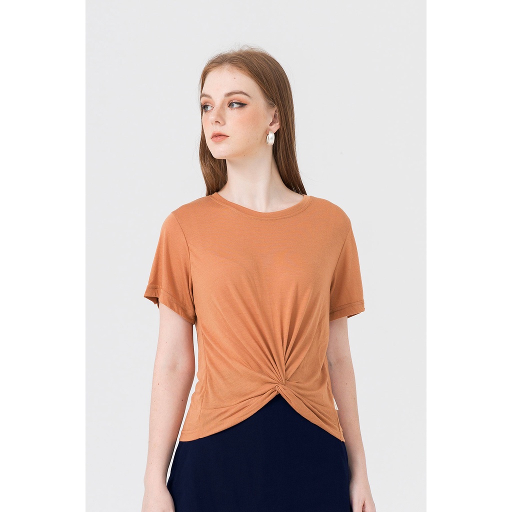 Áo Croptop Vặn Eo Vienne Tran O61S19H001
