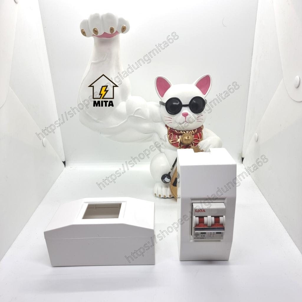 Mặt và Hộp chứa aptomat LiOA dùng cho át đơn, át đôi, át khối - MITA