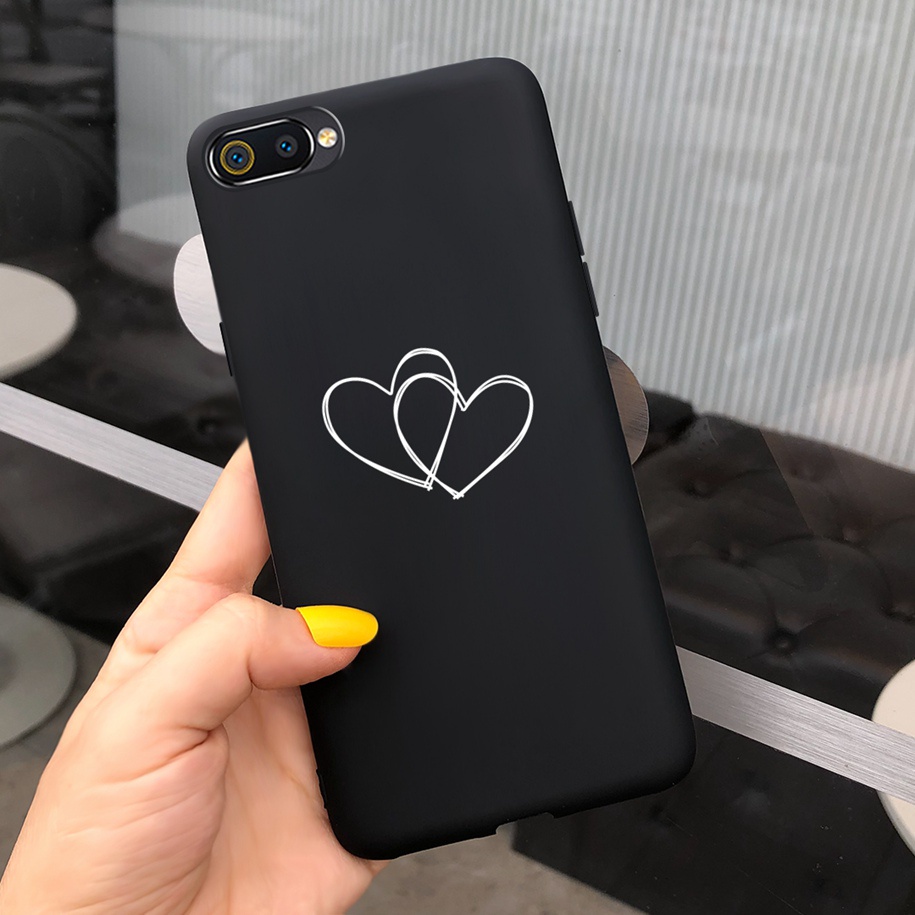 Ốp Điện Thoại Silicon Mềm Hình Hoa Thời Trang Cho Oppo A1K Realme C2 RMX1941 OPPOA1K CPH1923