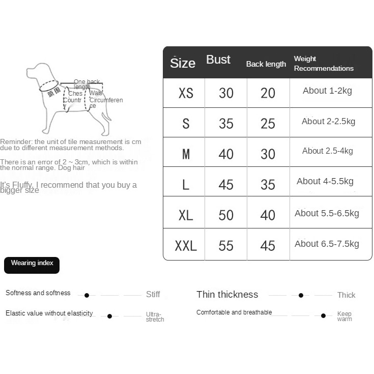 Áo len giữ ấm cho thú cưng