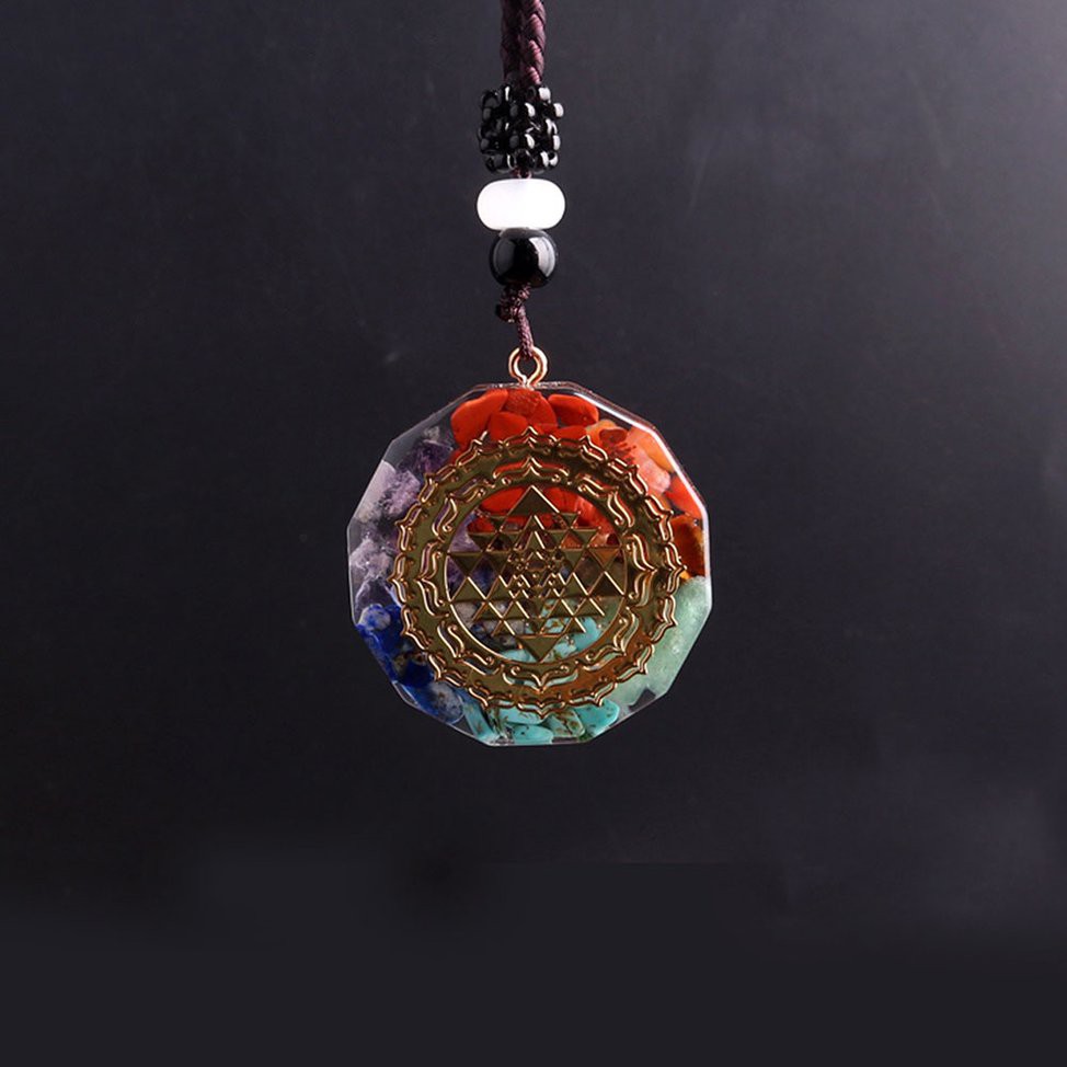 Dây Chuyền Năng Lượng Luân Xa Orgonite