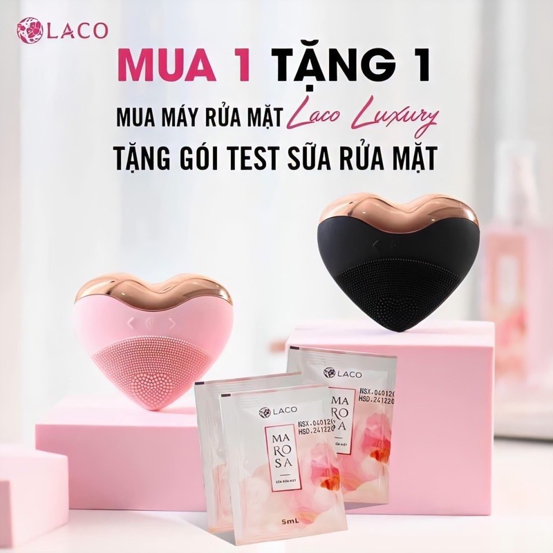 Combo 5 Máy Rửa Mặt LACO Nâng Cơ, Xoá Nhăn, Sạch Mụn Cám, Mụn Đầu Đen, Loại Bỏ Dầu Thừa Bảo hành 12 tháng