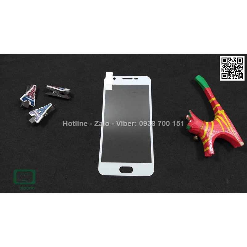 Miếng dán cường lực Samsung Galaxy J5 Prime ABL full màn hình viền filber carbon 9H